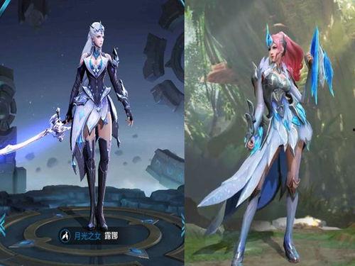 露娜新皮肤最新爆料,炫彩光影，神秘力量觉醒